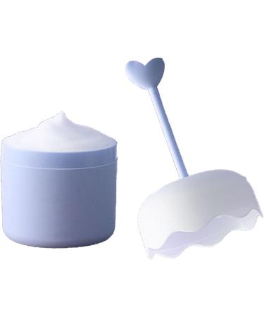 Cleanser Foam Cups Bubble Skincare Facial Cleanser Foam Maker Cup Portable Press Lovely Cleanser Bubble Foaming Device for Home Travel (Blue) - Buy Online on GoSupps.com