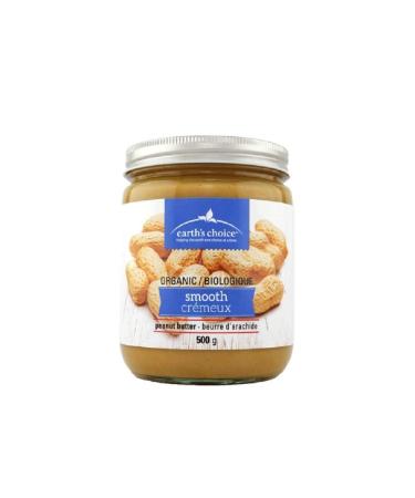 Earth's Choice Organic Smooth Peanut Butter 12 count 12 count (Pack of 1)