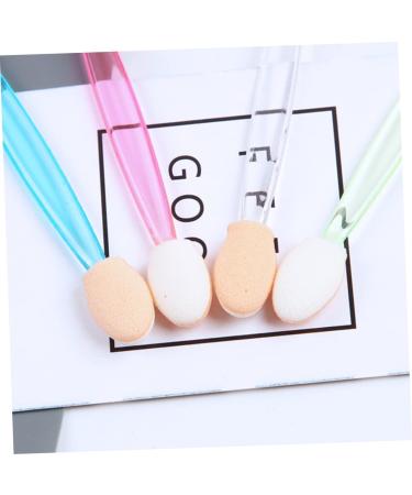 Hemoton 50pcs Two-color Eyeshadow Brush Makeup Supplies Eyeshadow Makeup Accessories Dual-ended Eye Stick Makeup Brush Latex Sponge Eyeshadow Eye Makeup Tools Eyeshadow Cosmetic Applicator - Buy Online on GoSupps.com