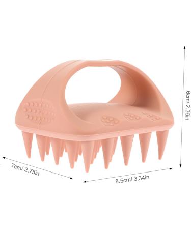Frcolor Silicone Shampoo Comb - Hair Scalp Massager & Dandruff Removal Brush for Ultimate Cleanliness - Buy Online on GoSupps.com