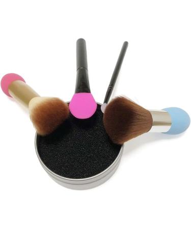 Angoily 1 Set Makeup Sponge Tools Brush Cleaner Handle Makeup Brush Makeup Sponges Makeup Brush Cleaning Tool Cleaning Sponge Dry Color Suite Activated Carbon Sponge Disposable - Buy Online on GoSupps.com