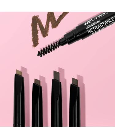 WET N WILD Ultimate Brow Retractable Brow Pencil - Dark Brown | Perfect Eyebrow Definition | International Shipping Available - Buy Online on GoSupps.com