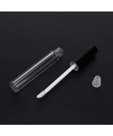 Jadeshay Refillable Lip Gloss Bottles - 10 Pack 2.5ml Black DIY Lip Balm Containers - Perfect Makeup Tool Accessories - Buy Online on GoSupps.com
