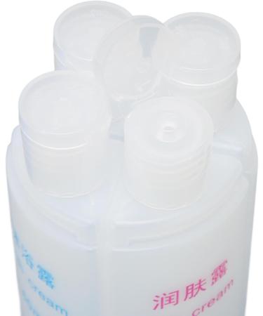 4 in 1 Travel Bottle Proof Refillable Toiletries Container 60ml Blue Portable for On The Go Use - Buy Online on GoSupps.com