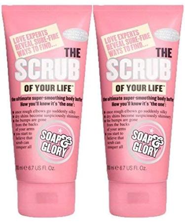 Soap And Glory The Scrub Of Your Life Body Buffer 200ml - 2 Pack - Buy Online on GoSupps.com