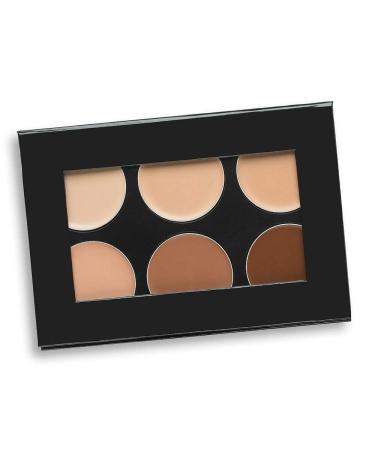 Mehron Makeup Celebr Pro-HD Conceal-It Palette - 6 Shade Professional Cream Contour & Concealer Palette - Buy Online on GoSupps.com