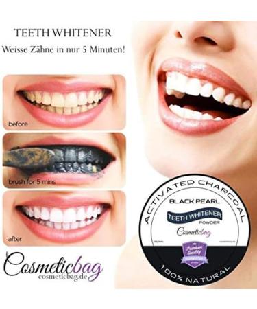 Organic Teeth Whitening | Natural Tooth Whitener for Bright White Teeth | 30g - Buy Online on GoSupps.com