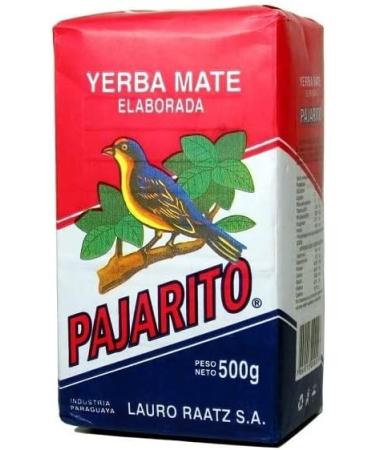 Pajarito Elaborada Yerba Mate Tea Set | Natural Strong Energy Drink | Complete Mate Tea Kit | Beginner's Set | 500g Pajarito Elaborada Booster | Ceramic Bird Cup Gourd 300ml | Stainless Bombilla - Buy Online on GoSupps.com