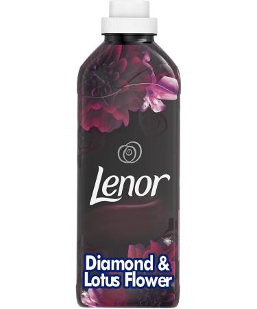 Lenor Fabric Softener Conditioner - Diamond & Lotus Flower Scent Anti-Ageing 750 ml | 26 Washes - Softens Clothes & Enhances Comfort - International Shipping Available - Buy Online on GoSupps.com
