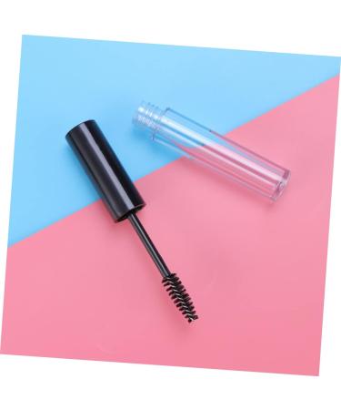 Outanaya 5pcs Eyelash Brush Tube Empty Lash Tube Clear Mascara Tube Empty Eyelashes Tube Empty Tube Black - Buy Online on GoSupps.com