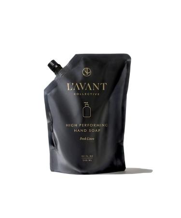 L'AVANT Collective High Performing Hand Soap Refill | Luxurious Ingredients for Soft & Smooth Hands | Fresh Linen Scent | 32 FL oz/946 mL Fresh Linen 32 Fl Oz Refill