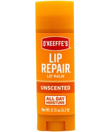 O'Keeffe's Unscented Lip Repair Lip Balm Stick (Pack of 5) - Hydrating Balm for Dry Cracked Lips - Buy Online on GoSupps.com