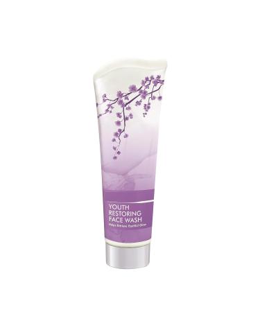 aj Youth Restoring Face Wash | Enriched With Licorice Wheat & Centella | Face Wash For All Skin Types | For Signs of Aging Wrinkles & Fine Lines | For Men & Women | 100 ml