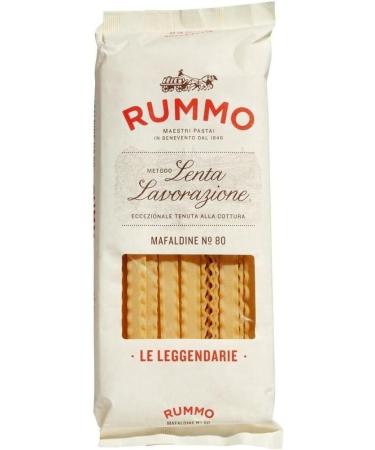  Rummo Rummo Pasta Mafaldine No. 80 - Pack of 6 Italian pasta made with durum wheat semolina - 500g + 1 sachet of sugar-free lemon iced tea - 330ml - Buy Online on GoSupps.com