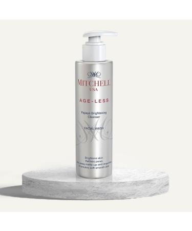 Mitchell USA Papaya Brightening Cleanser | Anti-Aging Face Wash 200ml - Shop Internationally - Buy Online on GoSupps.com