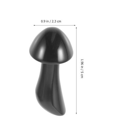 Mobestech Jade Facial Massage Tool - Mushroom Gua Sha & Obsidian Eye Massager for Smooth Skin | International Shipping - Buy Online on GoSupps.com