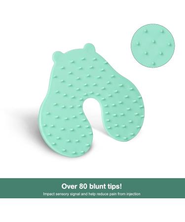 Shot Blocker for Injections - Reusable Pain Reducer for Kids & Adults | Pain Relief Device - Paw Print Green - Buy Online on GoSupps.com