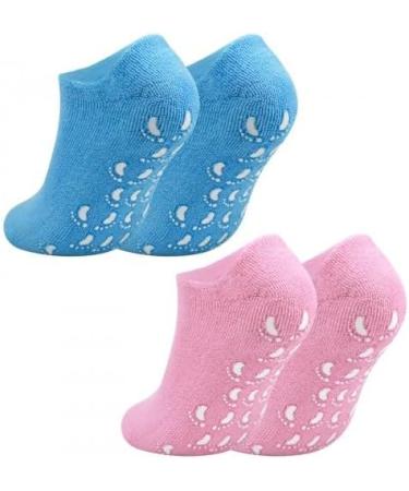 Cozlly Gel Socks - Moisturizing Foot Care for Women & Men | Overnight Foot Spa & Mask Socks | 2 Pairs - Buy Online on GoSupps.com