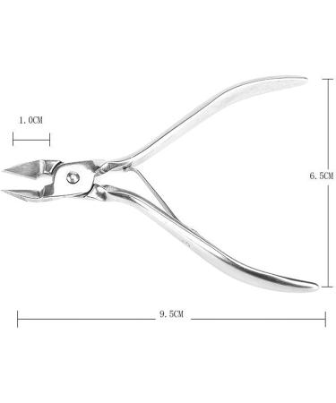 SVAASA Nail Clippers 1PC Professional Stainless Steel Cuticle Nail Nipper Clipper Trim Plier Cutter Beauty Nail Tools Nail Art Manicure Pedicure Care - Buy Online on GoSupps.com