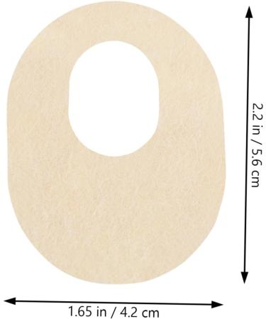 Gatuida 10 Sheets Patch Corn Cushion Metatarsal Pads Foot Corn Patches Corn Pads for Feet Corn Pads for Toes Corn Remover Pads Callus Cushions for Feet Toe Supply Care Felt As Shown 5.60X4.20X0.20CM - Buy Online on GoSupps.com