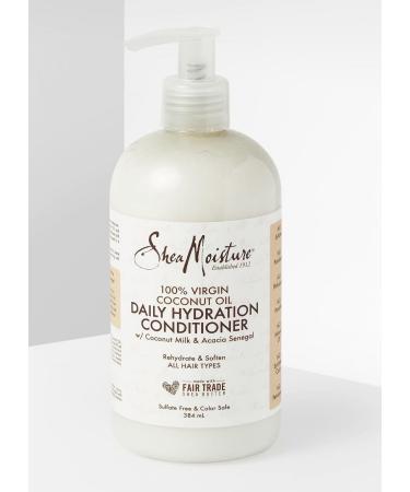 Shea Moisture Conditioner with 100% Virgin Coconut Oil - 384ml | Global Shipping Available - Buy Online on GoSupps.com