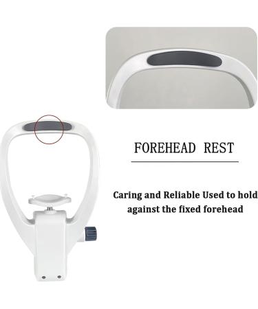Optometry Equipment Accessories Forehead Chin Rest Automatic Refraction Accessories with Adjustment Knob Computer Vision Training Bracket for Optical Shops Optometry Shops Eye Hospitals - Buy Online on GoSupps.com