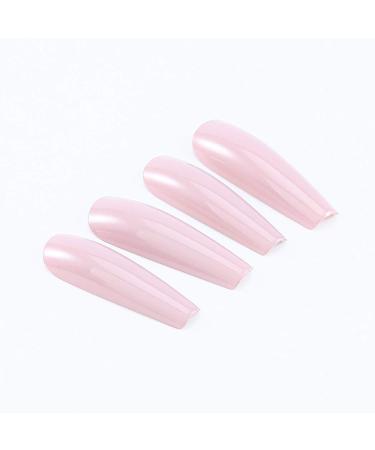 Brishow Artificial Long Nails | Grey Press-On Full Cover | 24 Pure Color Nail Set for Women & Girls - Buy Online on GoSupps.com