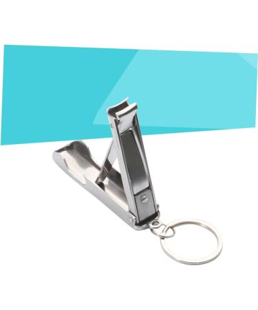 Healeved Stainless Steel Keychain Stainless Steel Bottle Opener Nail Clipper Key Chain Fold - Buy Online on GoSupps.com