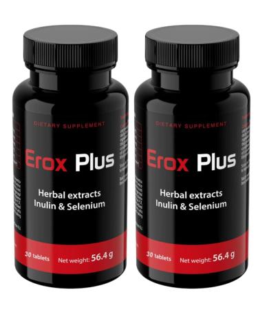PLT Group EROX PLUS Food Supplement 30 Capsules