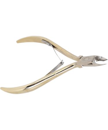 Cuticle Trimmer Gold Non-Slip Handle Cuticle Cutter for Nail Salon - Buy Online on GoSupps.com
