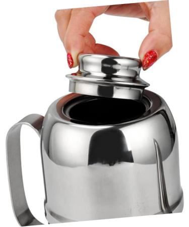 Zerodeko Kitchen Olive Oil Container Salad Containers Oil Spout Bottle Vinegar Storage Dispenser Olive Oil Dispenser Oil Pot Bottle Olive Oil Bottle Oil Pouring Bottle Metal Shaker Olives 16*7.8*10.7cm As Shown - Buy Online on GoSupps.com