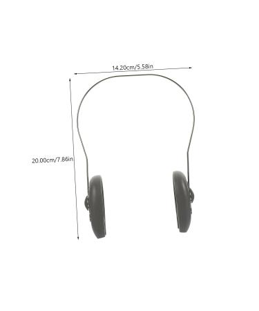 Baked Oil Silicone Hair Dye Cap 2pcs with Ear Protectors - Black 20X14.2CM - Buy Online on GoSupps.com