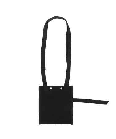 Catheter bag covers urine bag cover catheter leg bag holder with internal safety lock uric drainage bag holder with waist shoulder strap (black) - Buy Online on GoSupps.com