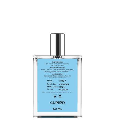 Cu.pid Fragrances. Original Cologne for Men with Unique Scent Formula 50ml Perfume Long Lasting Fragrances (50ML (Pack of 1)) - Buy Online on GoSupps.com