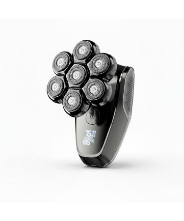 Kopfrasierer Rasoir Technique 7D Performance de Coupe Pr cise Rasage Cr ne et Barbe Haute Efficacit
