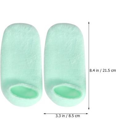 Healeved 2 Pairs Ankle Socks Resin Heart Hair Clip Silicone Face Scrubber Foot Lotion Socks Dead Skin Socks Spa Socks Footcare Socks Feet Healing Socks (Green) Honey Brows Moisturizing Gel - Buy Online on GoSupps.com
