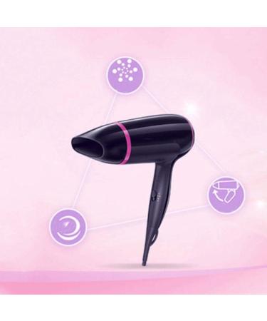 Professional Hair Dryer Negative Ion Blow Dryer 1800W Salon Powerful Dryer Far Infrared with 3 Speed Settings - Buy Online on GoSupps.com