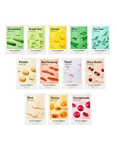 Mi*sha Airy Fit SHEET MASKS ASSORTED Variety 30pc Set