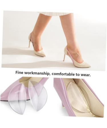 FOMIYES 10 Pairs Arch Support Gel Pads - Forefoot Cushion Inserts for Pain Relief | Transparent 8.8x5x1.1CM - Buy Online on GoSupps.com