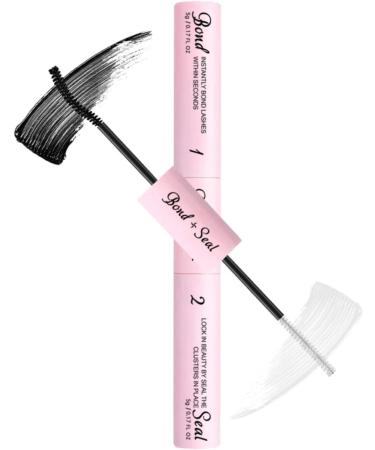  Generisch Lash And Seal Eyelash Glue 2 in 1 Lash Extensions Long Lasting Strong Individual Hold at Home Cover Girl Total (Pink One Size) - Buy Online on GoSupps.com