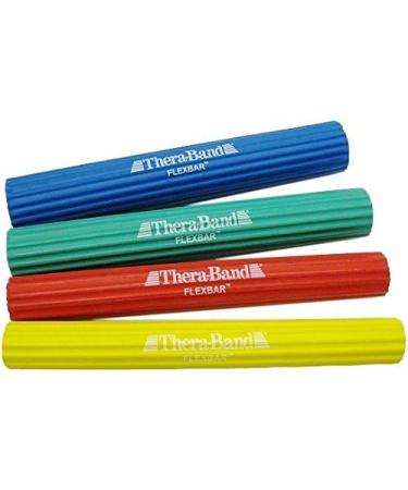 Buy Thera-Band FlexBar Yellow Extra Light - Ideal for Rehab & Strength Training | Shop Internationally - Buy Online on GoSupps.com