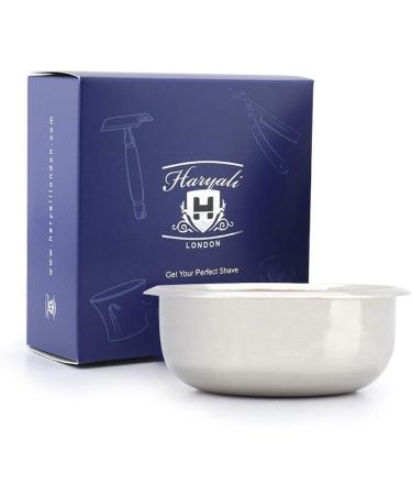 Premium Stainless Steel Men Shaving Bowl with Natural Shaving Soap - Long Lasting Fragrance | Ideal for Daily Use - Buy Online on GoSupps.com