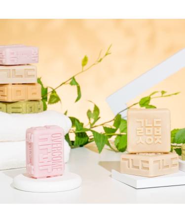 Overcome Soap CICA 3.5 oz - Natural Handmade Cold Process Soap with Centella Asiatica | Best Handmade Soap Bar for Skin Care - Buy Online on GoSupps.com