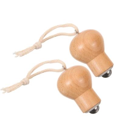 minkissy 6 Pcs Massager Light Bulbs The Tools Body Massage Tools Walker Face Tool Facial Tool Skincare Eye Roller Face Care Supply Wooden Massage Roller Household Massage Equipment Beech 5.00X4.00X2.00CMx3pcs As Shownx3pcs - Buy Online on GoSupps.com
