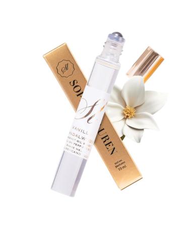 Pheromones Perfumes For Women | Long Lasting Amber Perfume Rollerball | Travel Size Perfume Oil | Women's Fragrances Cologne | 10 ML Eau De Parfum | Perfume Gift For Women (Vanilla)