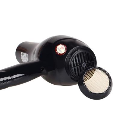 2100W Salon Hair Dryer Professional Negative Ion Blow Dryers 2 Speed 3 Heat Settings with Collecting Nozzle Diffuser for Hair Salon 1.8 Long Cable Overheating Protection for Home or Salon Black Small - Buy Online on GoSupps.com