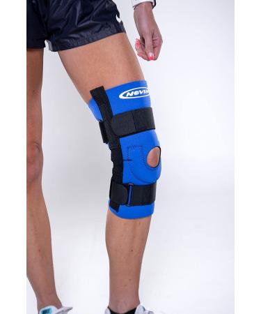 Buy Nevin Sports Med Knee Brace - Black Medium for Superior Support | International Shipping Available - Buy Online on GoSupps.com