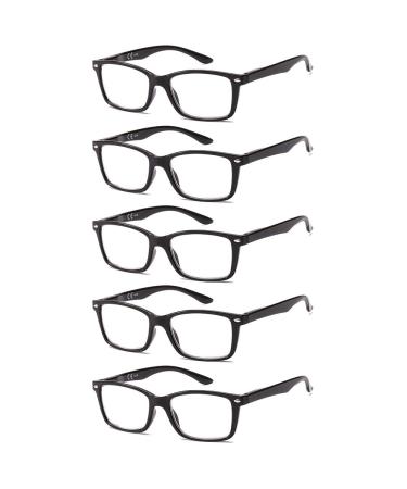 Suertree Glasses Reading Glasses Yellow Glasses UV Protection Computer Glasses Game Glasses (2.0x Diopter 5pc BM151) 2.0x Diopter 5pc Bm151 - Buy Online on GoSupps.com