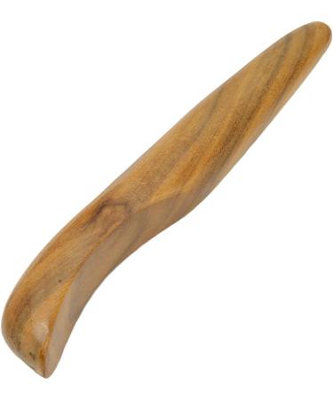 Verdant Touch Gua Sha Stick - Small Wooden Body Massage Tool for Stress Relief & Muscle Relaxation | International Shipping - Buy Online on GoSupps.com