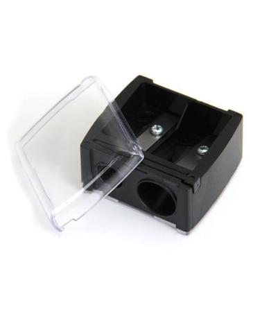 Precision Cosmetic Pencil Sharpener for Eyebrow & Eyeliner - Dual Hole Sharpener for Perfect Application | International Shipping Available - Buy Online on GoSupps.com